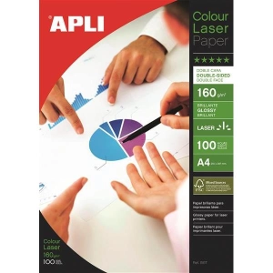 Papier foto APLI A4 160g. op.100 AP11817-618006