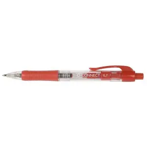 Długopis Q-CONNECT automatyczny - czerwony-618211