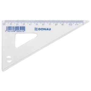 Ekierka DONAU mała 12cm 60° transparentna-618708