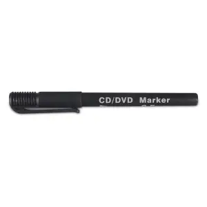 Marker DONAU do płyt CD/DVD 3-0,4mm czarny-618836