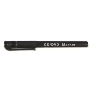 Marker DONAU do płyt CD/DVD 3-0,4mm czarny-618837