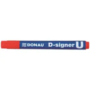 Marker DONAU perm. D-Singer U okr. - czerwony-618994