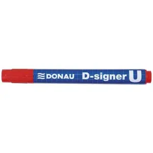 Marker DONAU perm. D-Singer U okr. - czerwony-618997