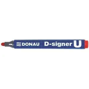 Marker DONAU perm. D-Singer U okr. - czerwony-618998