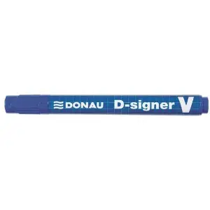 Marker DONAU perm. D-Singer V ścięty - niebieski-619033