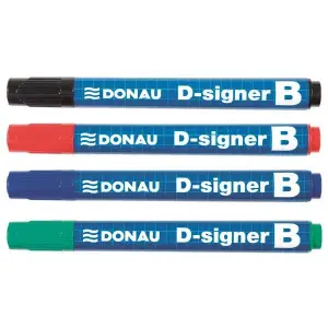Marker DONAU sucho. D-Singer B - czarny-619125