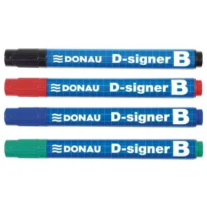 Marker DONAU sucho. D-Singer B - czerwony-619131