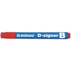 Marker DONAU sucho. D-Singer B - czerwony-619135