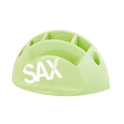 Przybornik na biurko SAX Design z przegrodami jasnozielony-620259