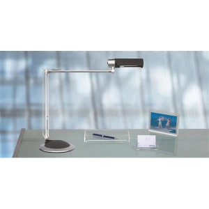 Lampka na biurko MAUL Office srebrno / czarna-620549