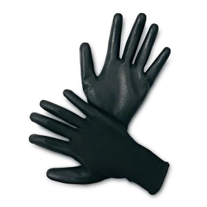 Rękawice ekon. Resistance-B (HS-04-003) montażowe poliester+poliuretan rozm. 10 czarne