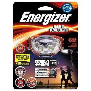 Latarka czołowa ENERGIZER Headlight Vision   3szt. baterii AAA niebieska-622853