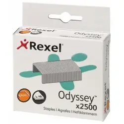 Zszywki REXEL Odyssey 9mm 2500szt. wysokowyd.-624296