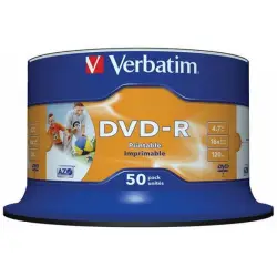 Płyta DVD-R VERBATIM AZO cake op. 50szt. do nadruku-624443