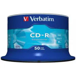 Płyta CD-R VERBATIM 700MB  cake op. 50szt.  -624455