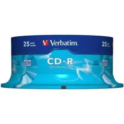 Płyta CD-R VERBATIM 700MB  cake op. 25szt.  -624458