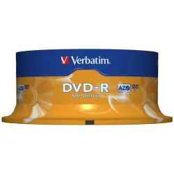 Płyta DVD-R VERBATIM AZO cake op. 25szt. -624472