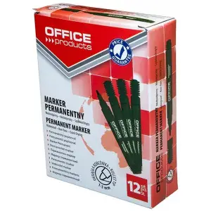Marker OFFICE PRODUCTS permanent - zielony-624038