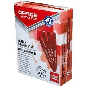 Marker OFFICE PRODUCTS permanent - czerwony-624041