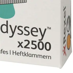 Zszywki REXEL Odyssey 9mm 2500szt. wysokowyd.-624294
