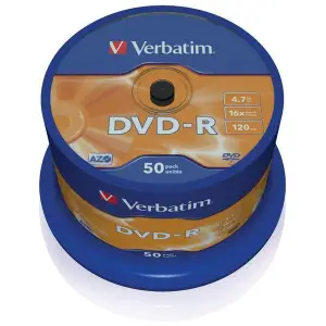 Płyta DVD-R VERBATIM AZO cake op. 50szt. -624469