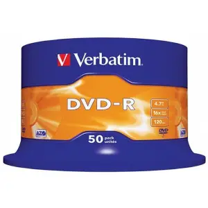 Płyta DVD-R VERBATIM AZO cake op. 50szt. -624471
