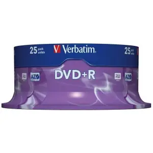 Płyta DVD R VERBATIM AZO cake op. 25szt. -624490