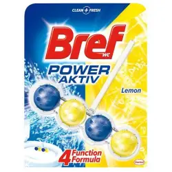 Kulki toaletowe BREF Power Aktiv Lemon 50g-625024