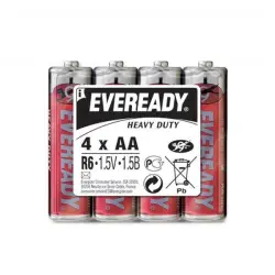 Bateria EVEREADY Heavy Duty, AA, R6, 1,5V, 4szt.-625401