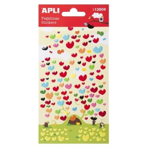 Naklejki APLI serca wypukłe AP13509-625362