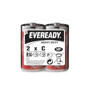 Bateria EVEREADY Heavy Duty, C, R14, 1,5V, 2szt.-625402