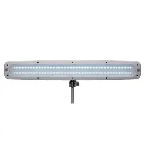 Lampka LED na biurko MAULwork 21W ze ściemniaczem mocowana zaciskiem biała-625736