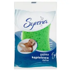 Gąbka kąpielowa SYRENA Dafne zielona-626664