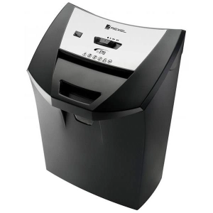 Niszczarka REXEL Officemaster SC170, paski, P-2, 13 kart., 22l, karty kredytowe, czarna-626206