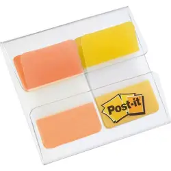 Zakładki indeksujące POST-IT do archiwizacji (686-OY), PP, silne, 38x25,4mm, 2x8 kart., mix kolorów-627380