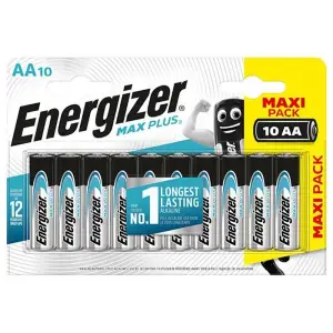 Bateria ENERGIZER Max Plus, AA, LR6, 1,5V, 10szt.-627443