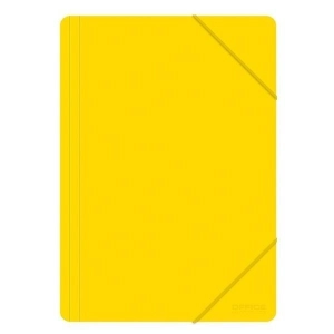 Teczka z gumką OFFICE PRODUCTS A4 PP - żółta-627479