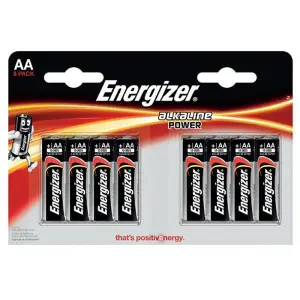 Bateria ENERGIZER Alkaline Power, AA, LR6, 1,5V, 8szt.-627575