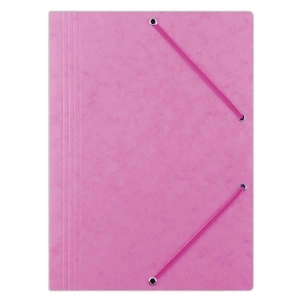 Teczka z gumką OFFICE PRODUCTS presz. A4 - różowa-627731
