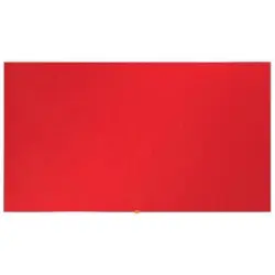 Tablica filcowa NOBO 189x107cm panoramiczna 85" czerwona-628741