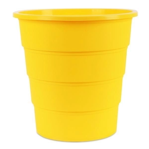 Kosz na śmieci OFFICE PRO. pełny 16l - żółty-628009