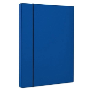Teczka z gumką OFFICE PRODUCTS  A4/30 3-skrz. niebieska-628038