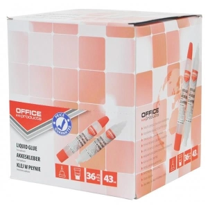 Klej w płynie OFFICE PRODUCTS dwustronny 43ml transparentny-629232