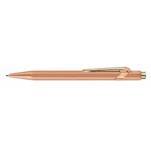 Długopis CARAN D'ACHE 849 Brut Rose M w pudełku różowe złoto-630530