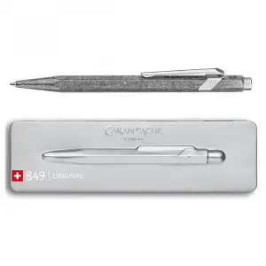 Długopis CARAN D'ACHE 849 Original M w pudełku srebrny-630608