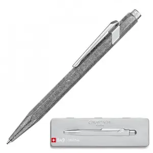 Długopis CARAN D'ACHE 849 Original M w pudełku srebrny-630612