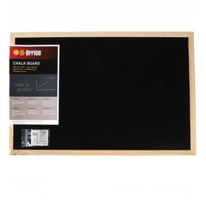 Tablica kredowa BI-OFFICE 60x40cm rama drewniana-630620