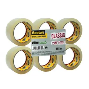 Taśma pakowa Scotch Classic (CL.4850.F6.T) 48mm 50m transparentna-630985
