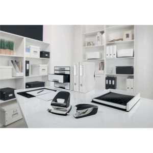 Dziurkacz LEITZ Mini metal. 10k. - żółty 50601016-631145