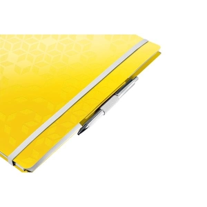 Kołonotatnik LEITZ WOW BE MOBILE w kratkę A4 z 3 zakł. żółty 46450016-631157